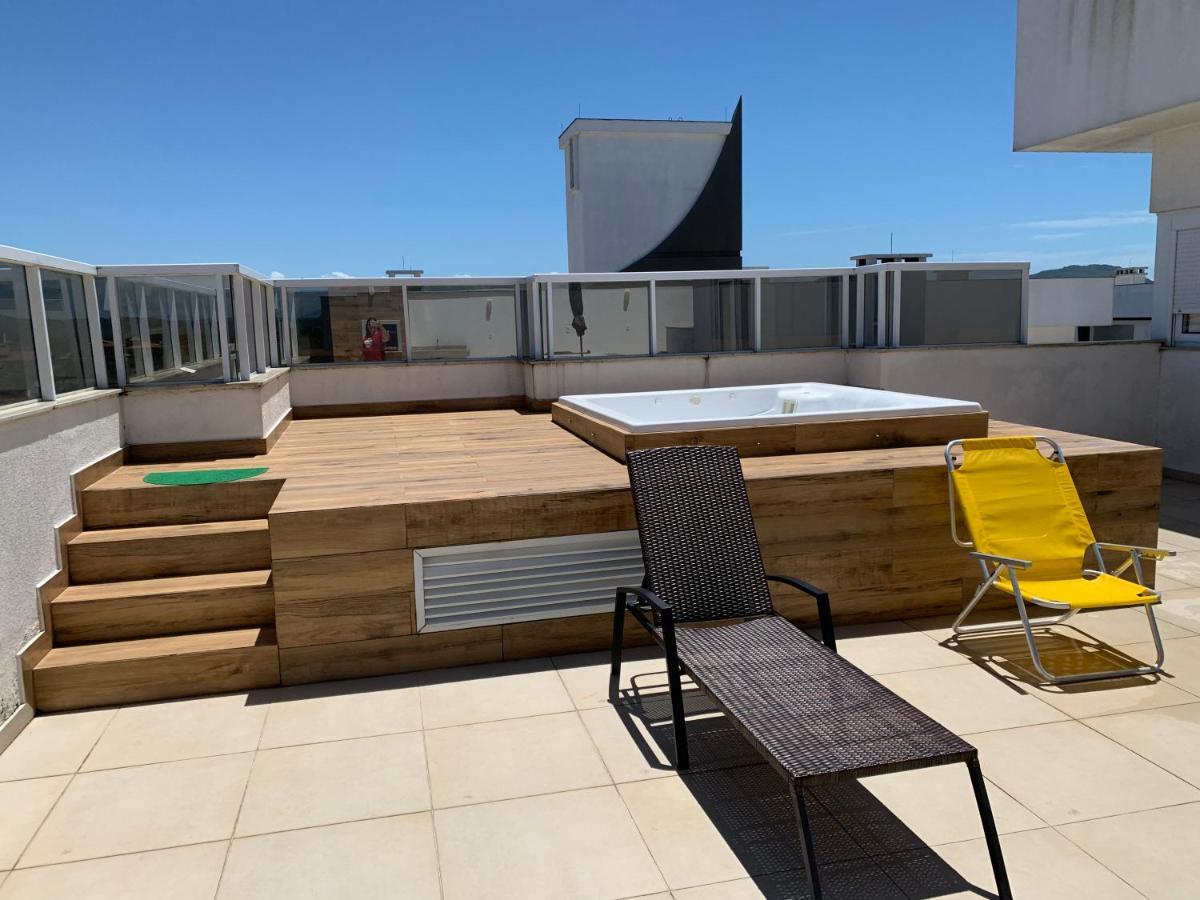 Bela Cobertura Com Vista Para O Mar Florianópolis Exterior foto