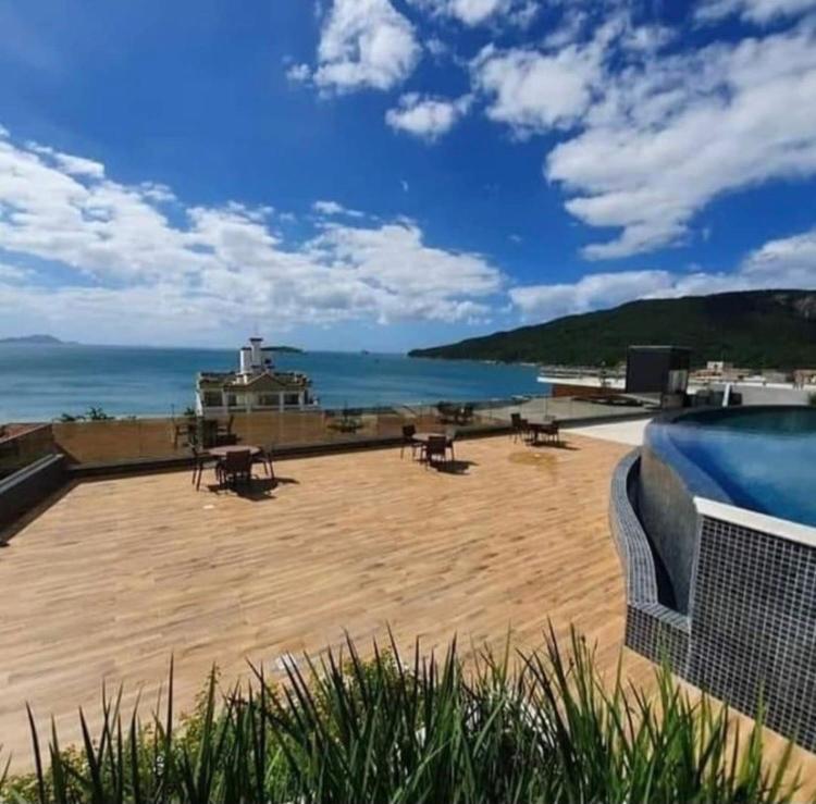 Bela Cobertura Com Vista Para O Mar Florianópolis Exterior foto