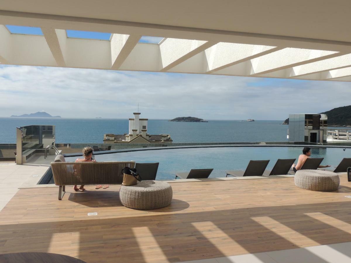 Bela Cobertura Com Vista Para O Mar Florianópolis Exterior foto